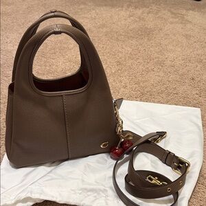 Coach Brown Leather Shoulder Bag